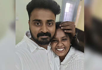 Sameeksha and Adish photos